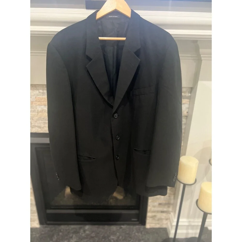 Reunion Men's Black Blazer - Size 44R